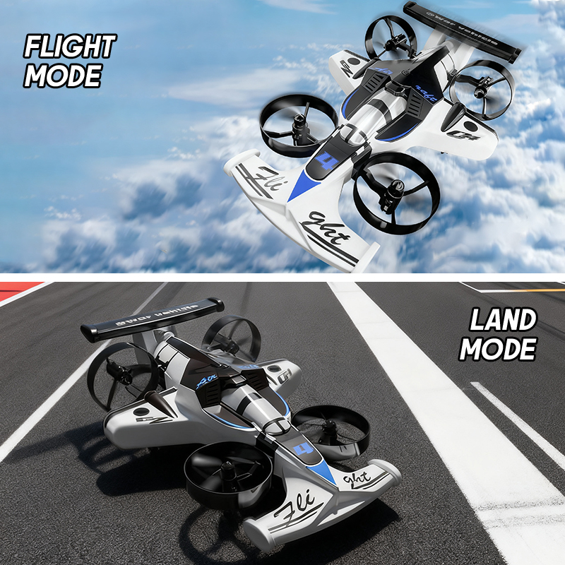 Drone Surveying - 2in1 Mini Drone Air-Ground Flying Car