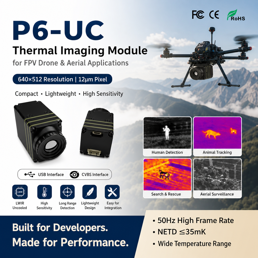 640x512 Thermal Imaging Core L - Drone Thermal Imaging 评论和价格