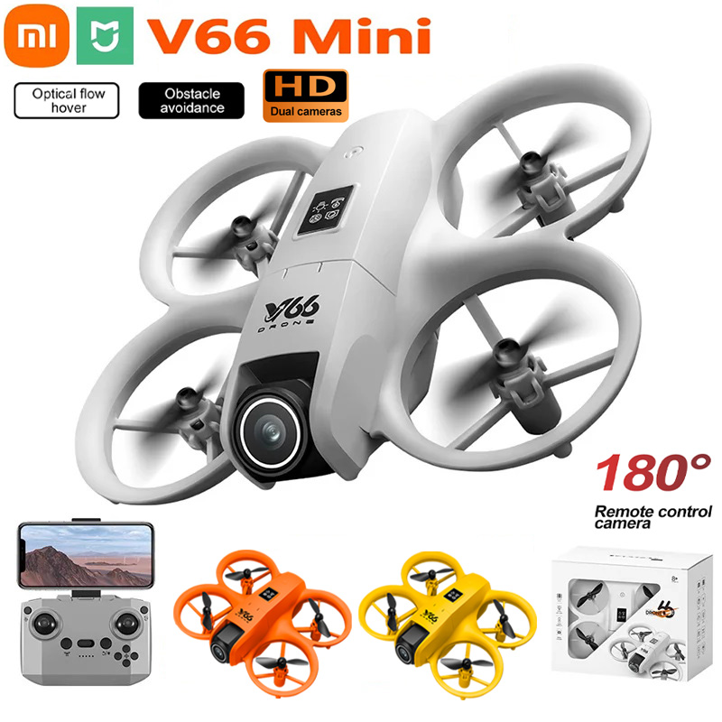 New V66 Mini Drone HD Camera 4 - Drone Cinematic 评论和价格