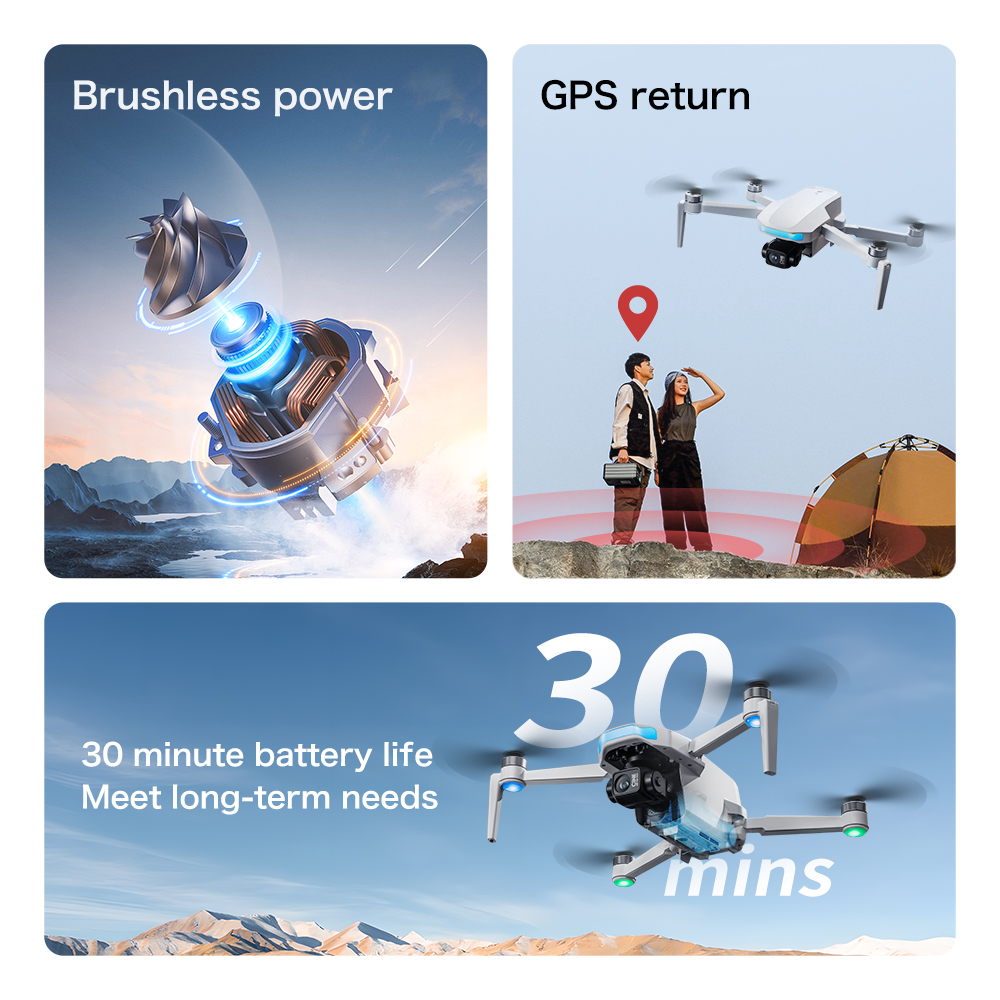 S-X1 MAX GPS Drone with 3-Axis - Drone Multispectral 评论和价格