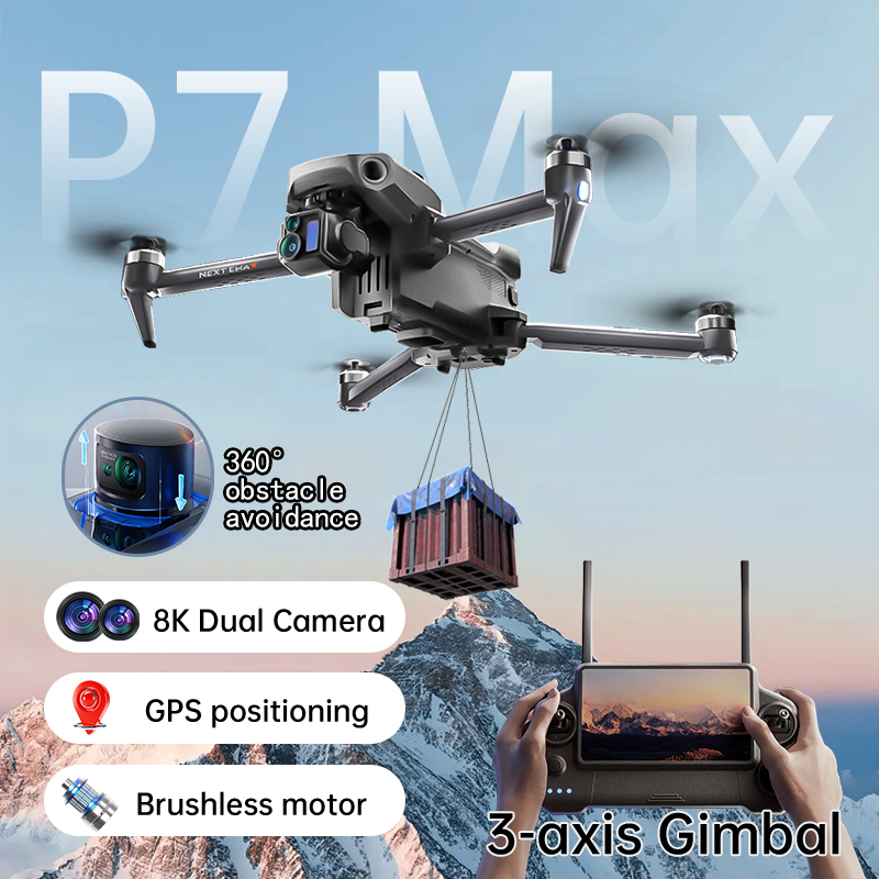 NEW P7 Max Drone 8K Camera GPS - Drone Multispectral 评论和价格