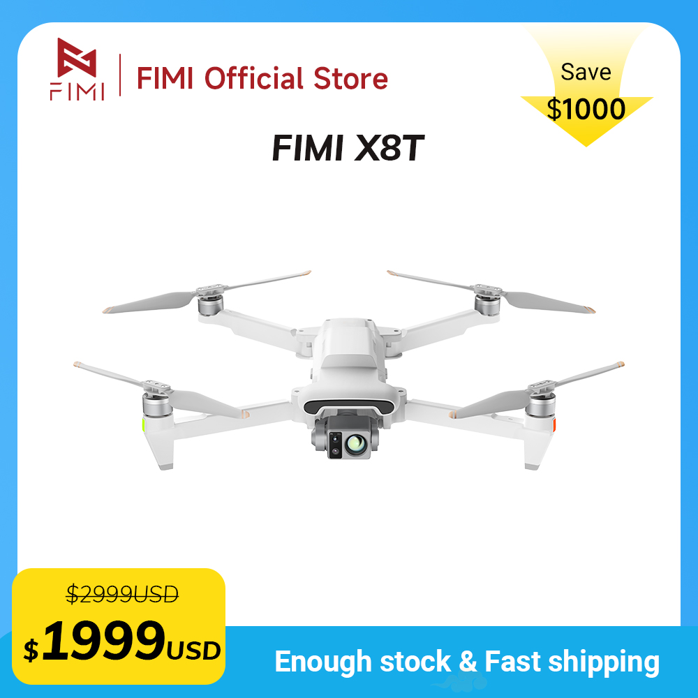 FIMI X8T Drone Thermal Infrare - Drone Thermal Imaging 评论和价格