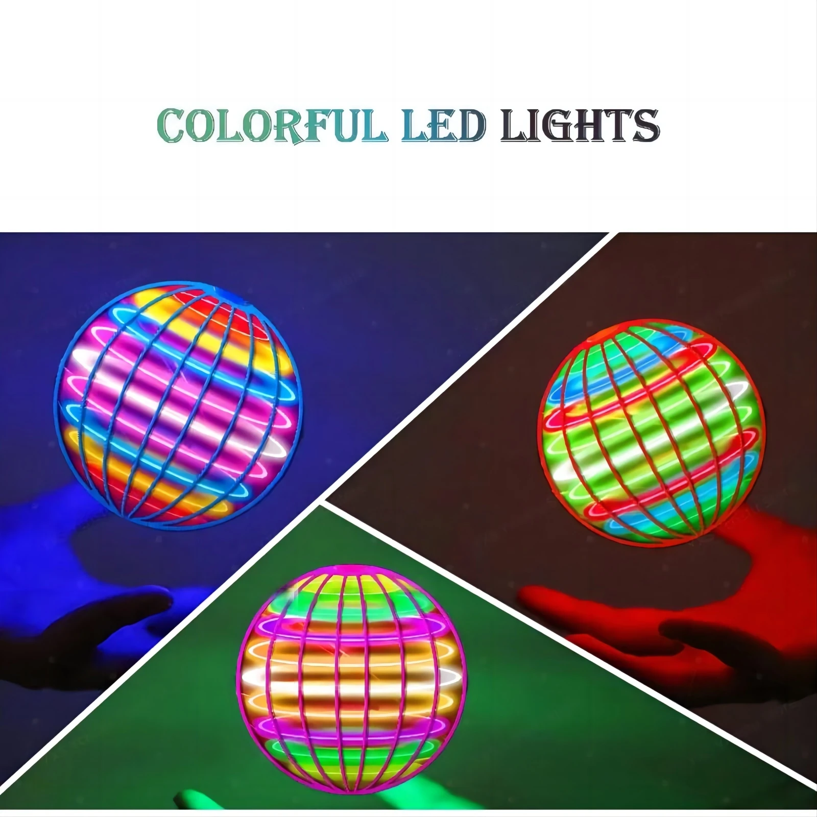 LED Light Up Flying Orb Boomer - Drone Aerial Photography 评论和价格