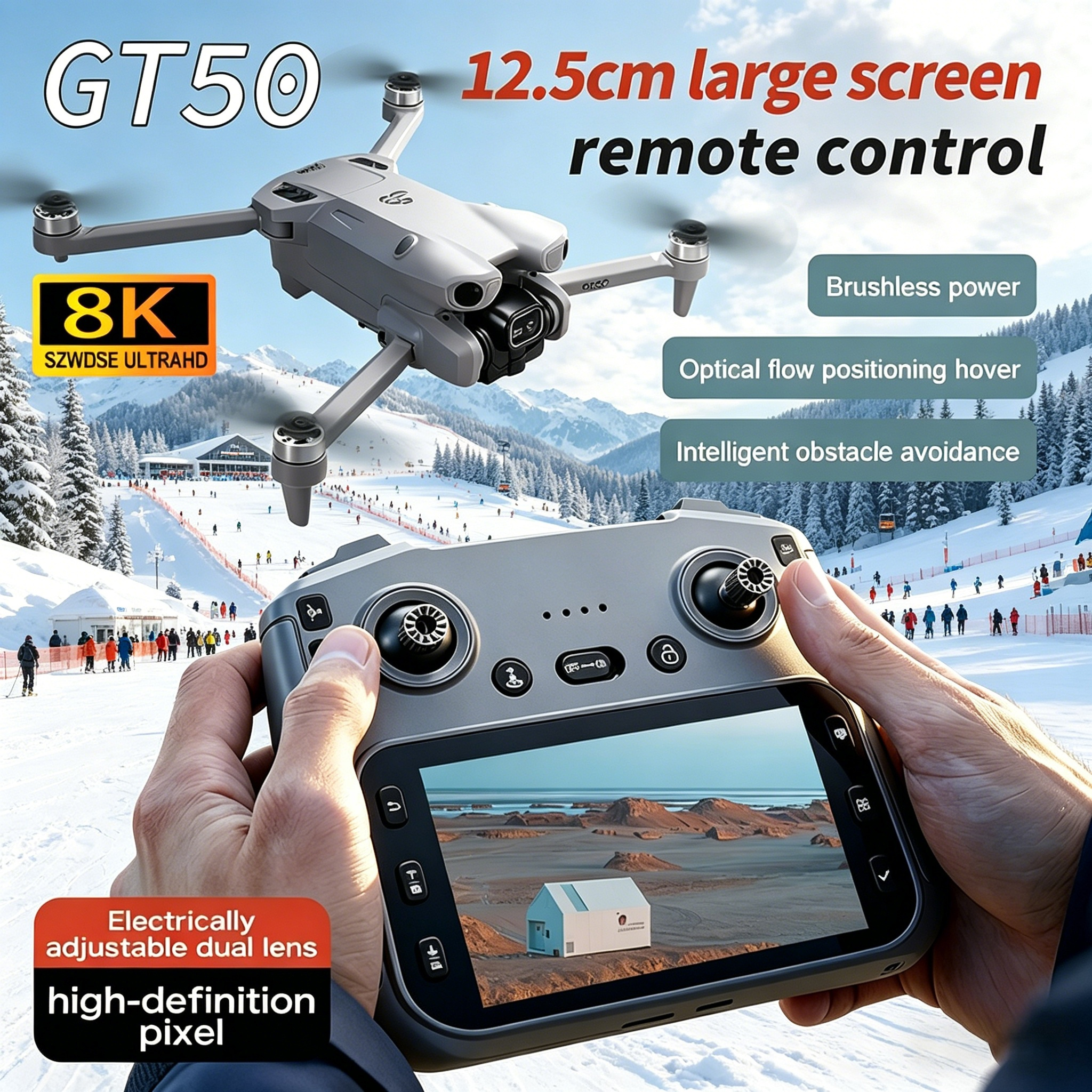 GT50 PRO MIni 5 pro RC Drone 8 - Drone Video Production 评论和价格